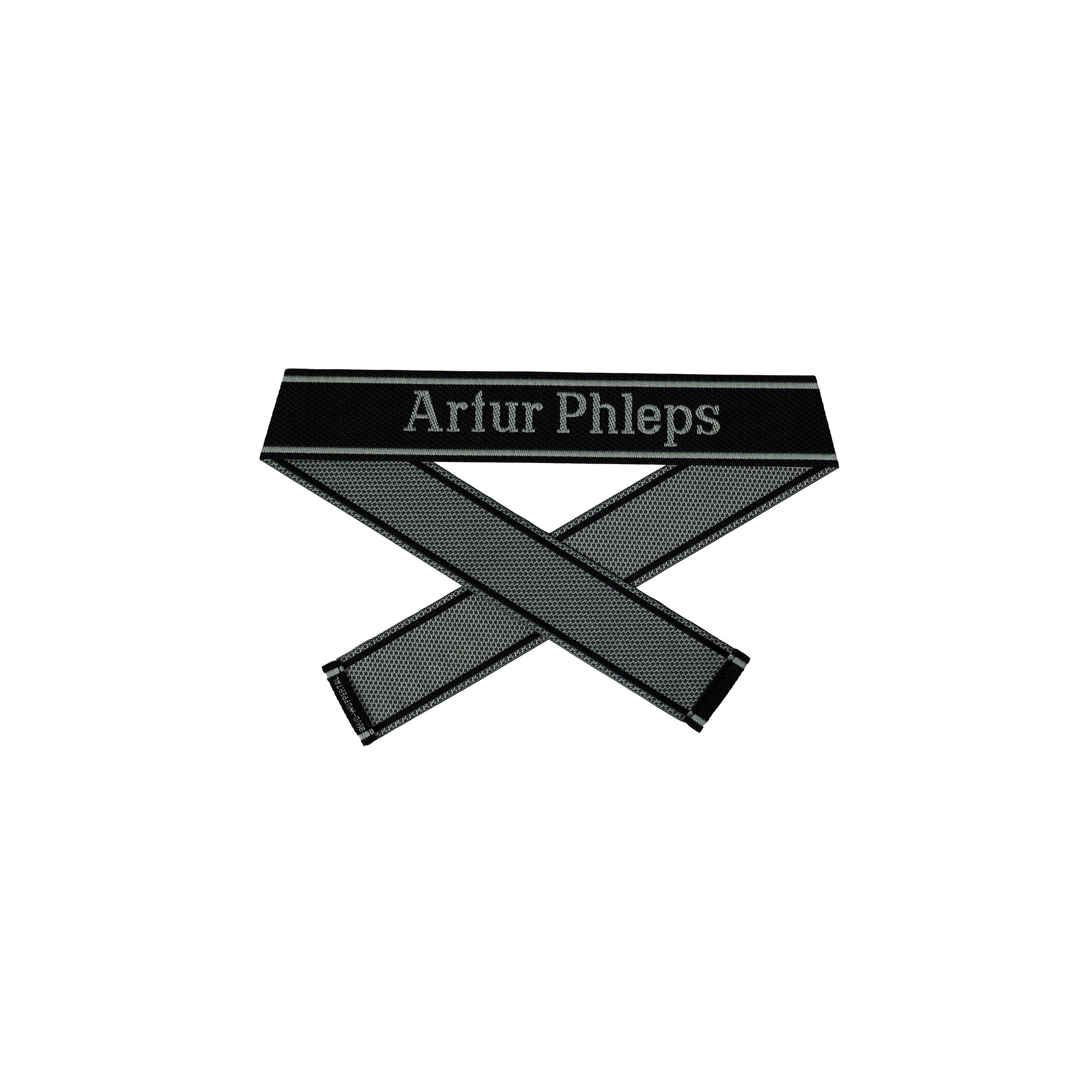 Wwii Elite Ärmelband ”artur Phleps” Gewebt Wh Cuff Title