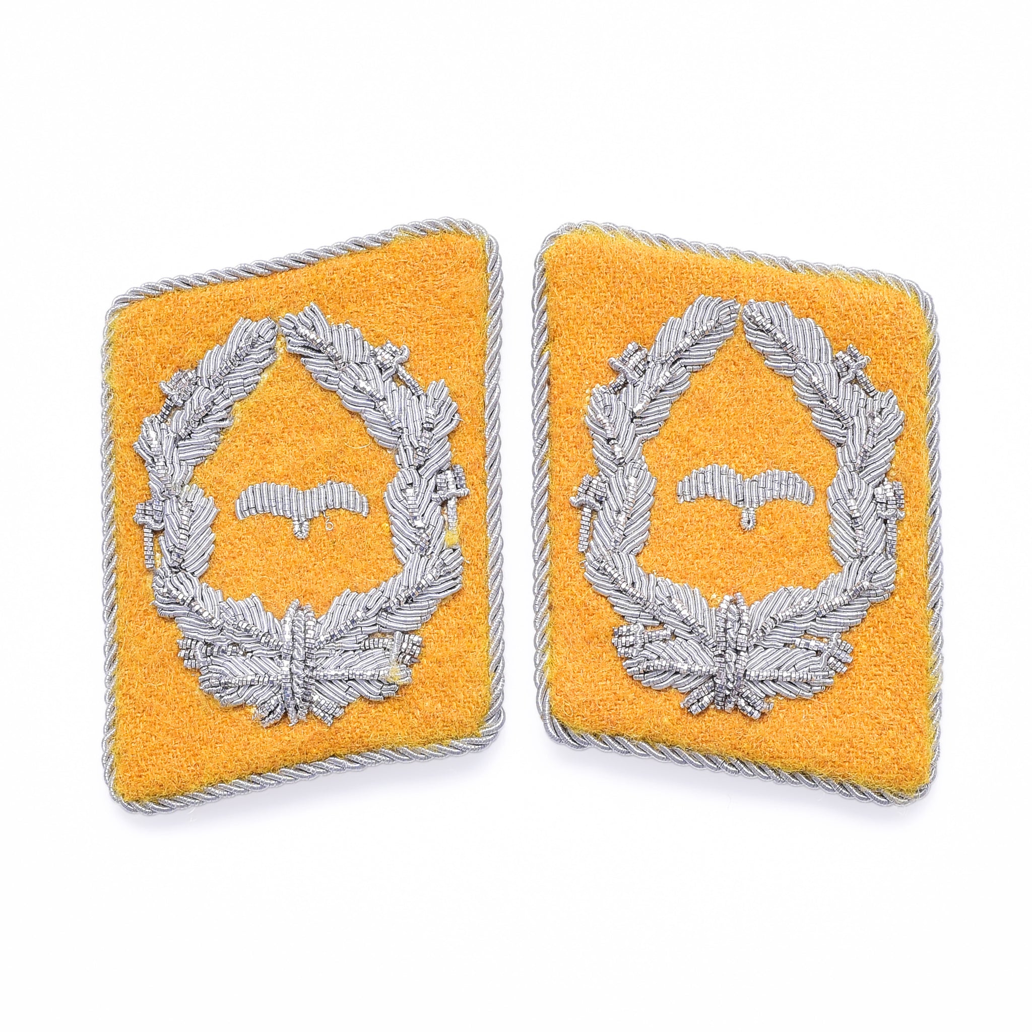 WH Luftwaffe Kragenspiegel Major Fliegertruppe Collar Tabs