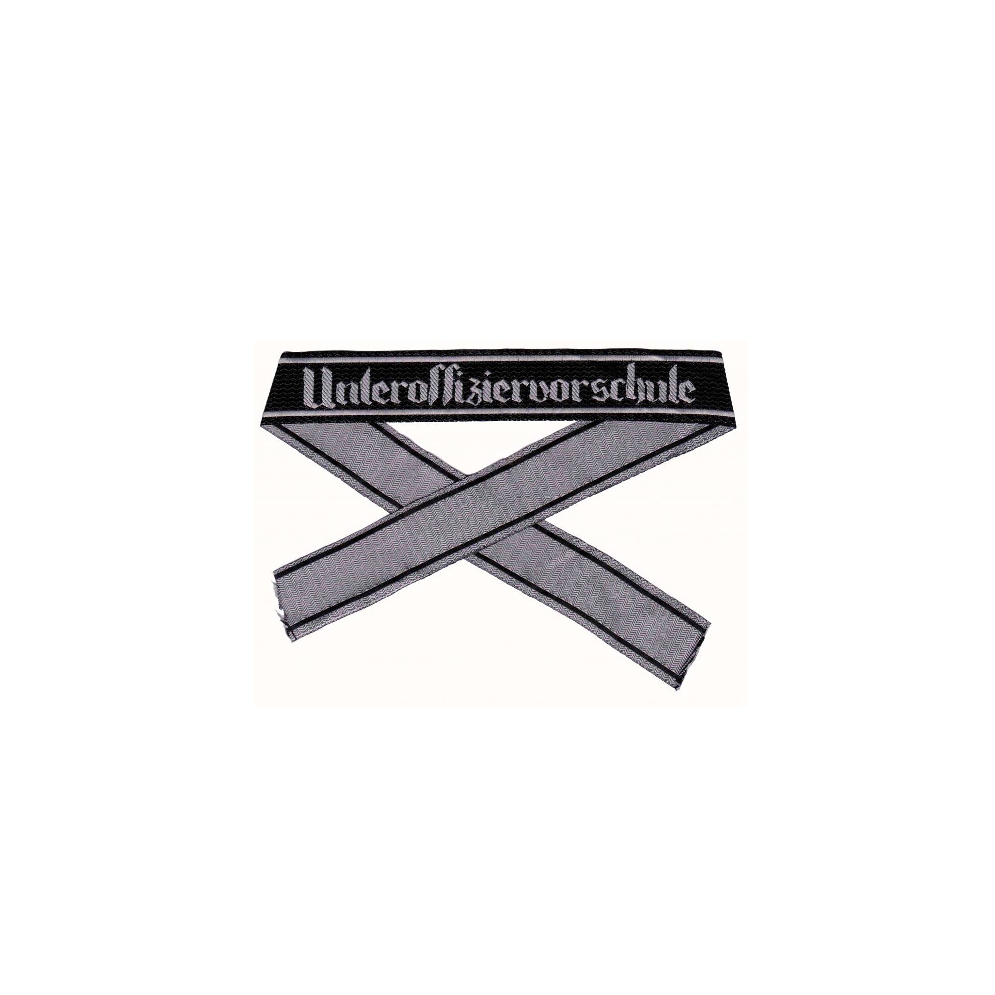 WH Ärmelband “Unteroffiziervorschule” gewebt Bevo Cuff title